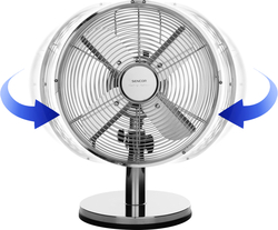 Stolní ventilátor SENCOR SFE 2540SL kovový