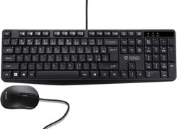 Klávesnice s myší drátová YENKEE YKM 1007CS