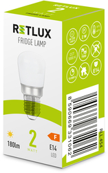 LED žárovka do lednice E14 2W RETLUX RLL 454