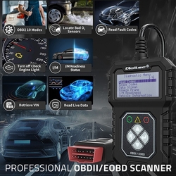 Diagnostika do auta OBD2 EOBD Qoltec ProLine 8V-25V
