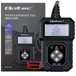 Diagnostika do auta OBD2 EOBD Qoltec ProLine 8V-25V