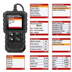 Diagnostika do auta Launch Creader 3001, live data, OBD2 OBDII čtečka chybových kódů, ELM327