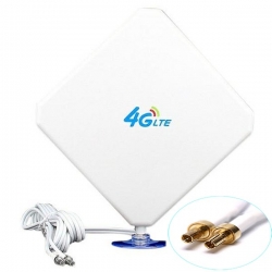 Anténa 4G LTE 25dBi 2 konektory CRC9 délka kabelu 3m 
