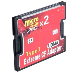 Adapter 2x Micro SD na CF, Compact Flash karty
