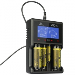 Nabíječka baterií Xtar VC4 AA, AAA, 18650 Li-Ion / NiMH