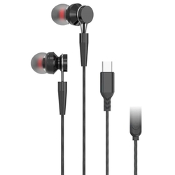 Sluchátka s USB C konekterem a mikrofonem Pavareal PA-M10C-R