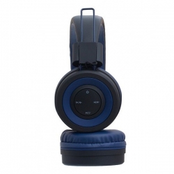 Bezdrátová Bluetooth sluchátka Hoco Cool motion W16 barva modrá