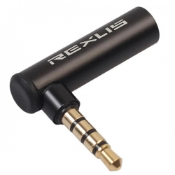 Redukce úhlová 90° Jack 3.5 mm stereo