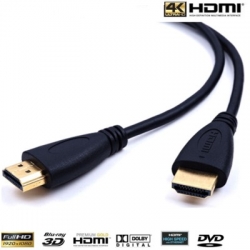 HDMI kabel v1.4 1.5ft Gold High Speed Video HDTV HD 2160p 3D SKY 20m