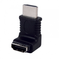 Adaptér HDMI samec HDMI samice úhlový 270° 