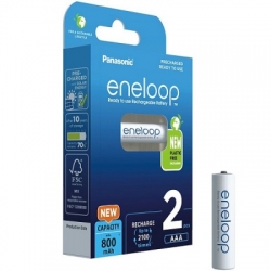 Nabíjecí baterie Panasonic Eneloop R03 AAA 800mAh, blistr 2 ks