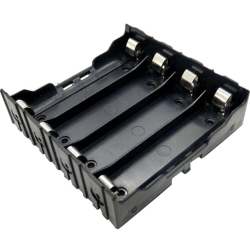 Držák baterie 4x 18650 do plošného spoje
