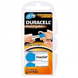 Baterie do naslouchadel Duracell DA675 1ks