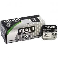 Baterie Maxell 344, SR1136SW, hodinková silver