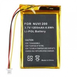 Baterie Garmin Nuvi 200,205, 250, 255, 260, 200W, 205T, 205W, 205WT, 252W, 255T, 255W, 255WT, 260W, 265WT 1200mAh