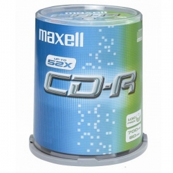 Maxell CD-R 700MB 52X100SP, 100ks 