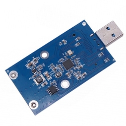 Adaptér datového přenosu USB 3.0 na mSATA