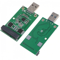 Adaptér datového přenosu USB 3.0 na mSATA