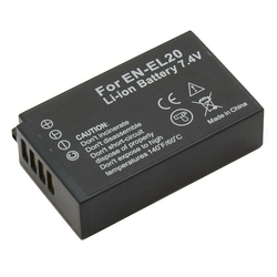 Baterie pro Nikon EN-EL20 850mAh neoriginální