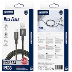 USB C kabel JELLICO B28 3.1A 1m