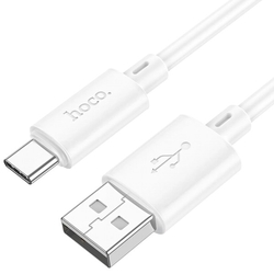 USB-A na USB-C kabel, nabíjecí a datový kabel pro telefon Hoco X88 bílý