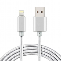 Apple iPhone 5/5S/SE 6 7 8 Plus X,iPad mini Air Pro, iPod nano USB datový kabel 1m
