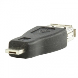 USB redukce USB A samice - Micro USB B samec