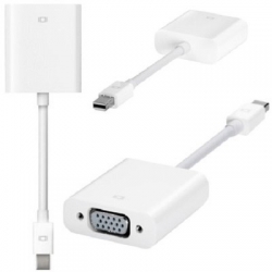 Kabel Mini DisplayPort DP M /VGA F pro Apple Macbook