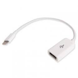USB OTG kabel pro iPhone 5/6/8 / iPad mini 