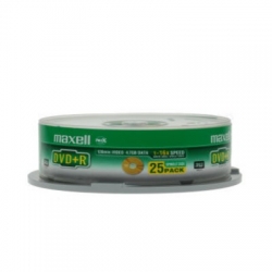 Maxell DVD+R 4.7Gb 16X Cake 25