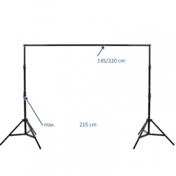 Konstrukce pro fotografické pozadí 2.4m
