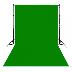 Fotografické pozadí tmavě zelené 1,6 х 5 м na tubusu
