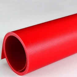 Fotografické pozadí PVC červené 68 x 130cm 