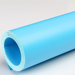 Fotografické pozadí PVC modré 68 x 130cm 