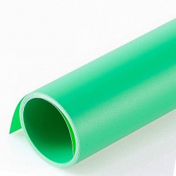 Fotografické pozadí PVC zelené 68 x 130cm 