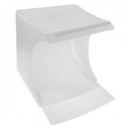 Fotografický stan, Fotostan 23cm s 2x LED osvetlenim  
