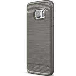 Pouzdro Carbon pro Samsung S6 EDGE gray