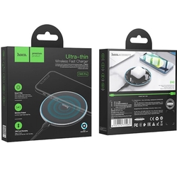 Bezdrátová nabíječka Qi 15 W  HOCO CW6 PRO černá