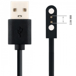 Univerzální nabíječka pro Čínské chytré hodinky a náramky 2-pin 2.84mm Magnetická 
