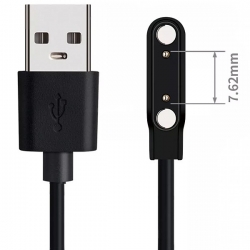 Univerzální nabíječka pro Čínské chytré hodinky a náramky 2-pin 7.62mm Magnetická