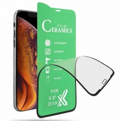 9D tvrzené ochranné sklo pro Apple iPhone 11 Pro keramické na celý displej