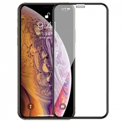 5D Tvrzené ochranné sklo pro Apple iPhone 8+, bilý rámeček 