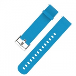 Silikonový řemínek pro chytré hodinky 20mm modrý