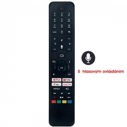 Vestel CT-8562, CT-8555, 43161 náhradní dálkový ovladač s hlasovým ovládáním DLT