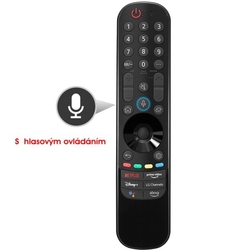 LG AN-MR22GA, AKB76040001 Bluetooth magický dálkový ovladač s hlasovým ovládáním, náhradní DLT