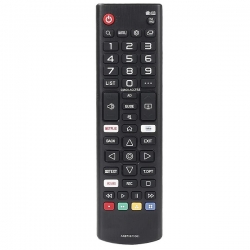 LG AKB75675301 náhradní dálkový ovladač s tlačítkem Netflix, Prime Video 