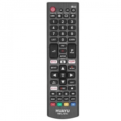 Dálkový ovladač pro LG LCD/LED/3D TV  HUAYU RM-L1616 univerzální s tlačítkem Netflix, Amazon