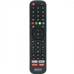 Dálkový ovladač univerzální HUAYU RM-L1335 pro HISENSE TV s tlačítkem NETFLIX a YouTube 