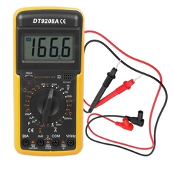 Digitální multimetr DT9208A s teplotní sondou