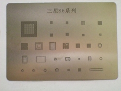 Matrice (šablony pro BGA spoje) chipsetu pro Samsung Galaxy S5